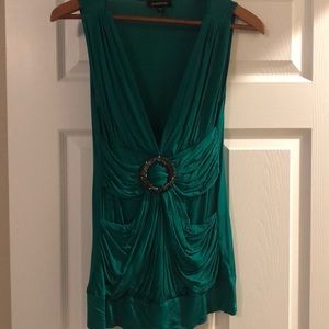 Bebe Green Top.